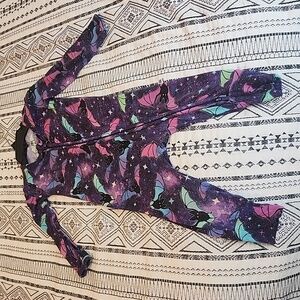 Bums and Roses cosmic bat romper 12 to 18 months